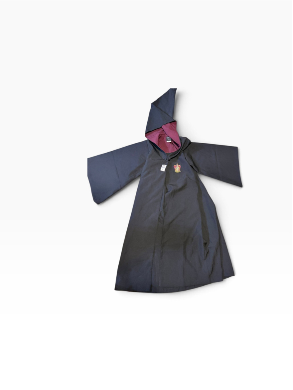UNISEX Harry Potter Gryffindor Robe Size XXS Black Maroon UNIVERSAL STUDIOS - Picture 7 of 16